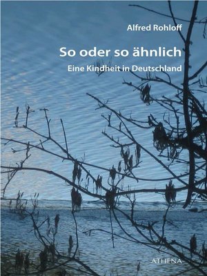 cover image of So oder so ähnlich